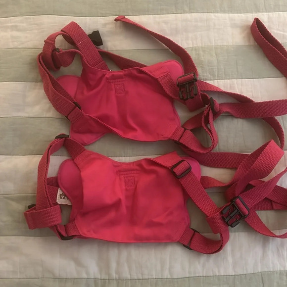 Set of 2 Girls Butterfly Harness Leash pink - Picture 4 of 5